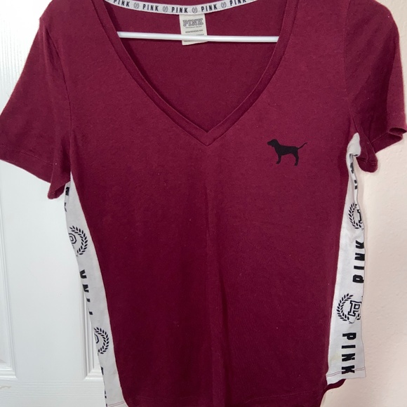 PINK Victoria’s Secret v-neck top - Picture 1 of 4